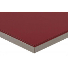 Плита МДФ ALVIC LUXE 1240*18*2750 мм, глянец бордо (Burdeos)