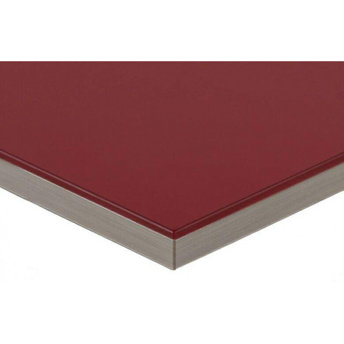 Плита МДФ ALVIC LUXE 1240*18*2750 мм, глянец бордо (Burdeos)
