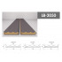 Профиль МДФ AGT LB-2050-A 18*140*2800 мм, супермат Сахара крем 3019 (Sahara Cream)