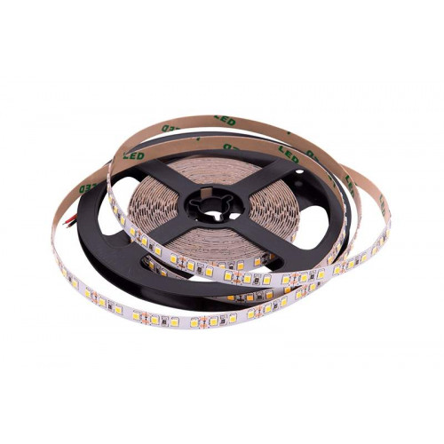 Лента светодиодная 2835/120, 12V, 5 м, нейтральный белый 4000К, IP20, 9.6W/м