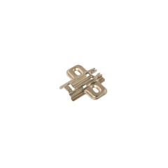 Планка монтажная для петель DTC Pivot Star Anyway Clip-on, h=2, крестовая, под саморез, 10  шт