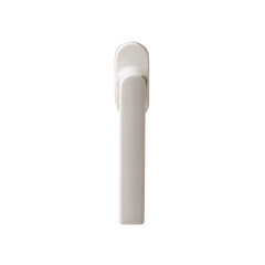 Ручка оконная алюминиевая Hoppe Hamburg SecuForte, штифт vario fit 32-42 мм, 45°, 2 винта М5х45, 2 винта М5х50, белая