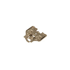 Планка монтажная 3D для петель Firmax Smartline Clip On, Soft-Close, h=2, крестовая с регулировкой по высоте, под евровинт