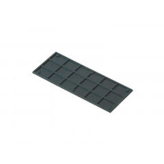 Пластина рихтовочная Bistrong 100x40x2 синяя, 100  шт