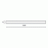 Плита МДФ AGT 1220*18*2800 мм, инд. упаковка, глянец новый бежевый 878, обратная сторона бежевый