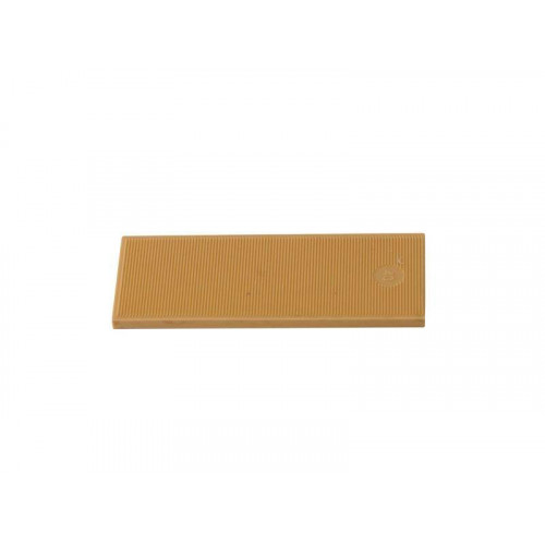 Пластина рихтовочная Bistrong 100x40x4 желтая, 100  шт