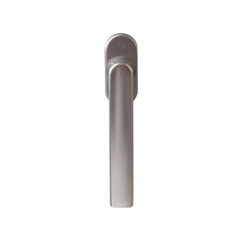 Ручка оконная алюминиевая Hoppe Hamburg SecuForte, штифт vario fit 32-42 мм, 45°, 2 винта М5х45, 2 винта М5х50, титан