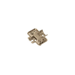 Планка монтажная для петель DTC Pivot Star Anyway Clip-on, h=2, крестовая с эксцентриковой регулировной по высоте, под евровинт