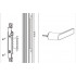 Ручка оконная NP Ultra, круглая, Европаз, белая RAL 9010, 03961410