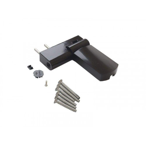 Петля дверная Maxbar PS 27 (17-20, 5/105-42), коричневая RAL8077