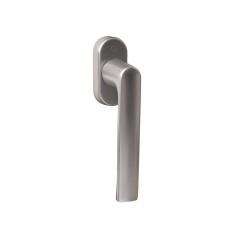 Ручка оконная алюминиевая Hoppe Hamburg SecuForte, штифт vario fit 32-42 мм, 45°, 2 винта М5х45, 2 винта М5х50, титан