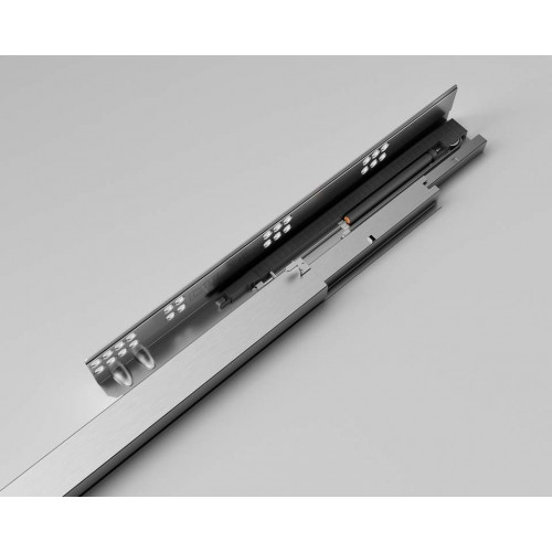 Направляющие Soft-Close скрытого монтажа DTC D-Motion, L=550 мм, полного выдвижения с доводчиком, для ЛДСП 16 мм, с 3D регулировкой