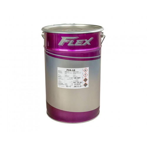 Краска акриловая Flex F22.10 белая самогрунтующаяся матовая (+10% 871.00), 25  кг