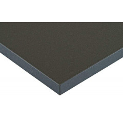 Плита МДФ ALVIC LUXE 1240*18*2750 мм, глянец антрацит металлик (ANTracita Pearl Effect)