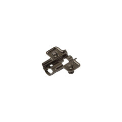 Планка монтажная для петель Firmax Smartline Clip On, soft-Close, H=4, крестовая, евровинт, черный никель, 10  шт