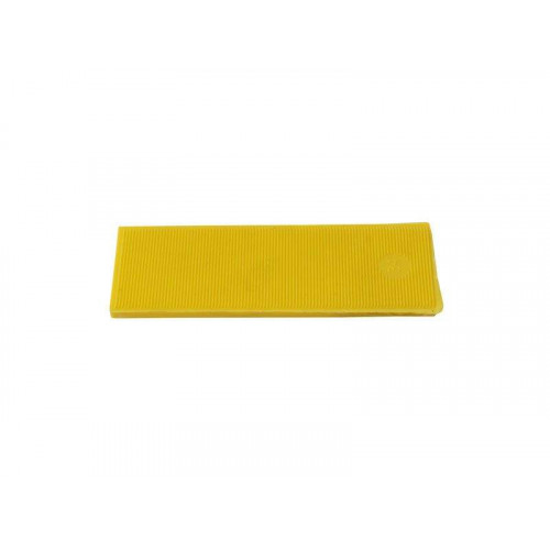 Пластина рихтовочная Bistrong 100x34x4 желтая, 100  шт