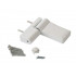 Петля дверная Elementis серия IQ-Plus 16-19 мм, белый RAL9016