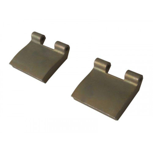 Петля на створке 50 мм Patio FOLD Alu /3 шт./ неокрашенный