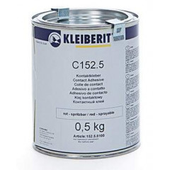 Клей Клейберит контактный 152.5, красный, 0.5 кг
