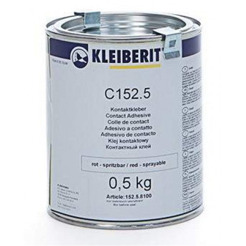 Клей Клейберит контактный 152.5, красный, 0.5 кг