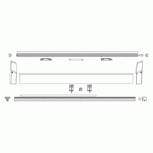Шины SKB-S/SE/Z 1051-1250, комплект белый