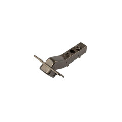 Петля для угловых дверей 45° Firmax Smartline, clip On, Soft-Close, 48 мм, 35 мм чашка, черный никель