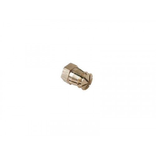 BU12 Муфта с распорным шариком M6, d8x12 мм, латунь, 10  шт