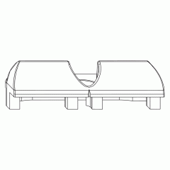 Зацеп Roto Patio Alversa Salamander 2D/3D, sT 76 Nr 241