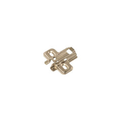 Планка монтажная для петель DTC Pivot Star Anyway Clip-on, h=2, крестовая, под саморез, 10  шт