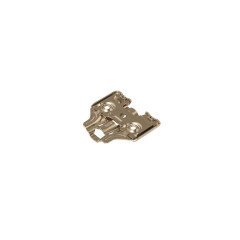 Планка монтажная 3D для петель Firmax Smartline Clip On, soft-Close, H=0, крестовая с регулировкой по высоте, под саморез, 10  шт