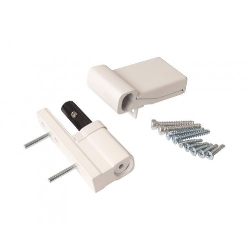 Петля дверная Elementis K-N (15-20 мм), на 120 кг, белая RAL9016