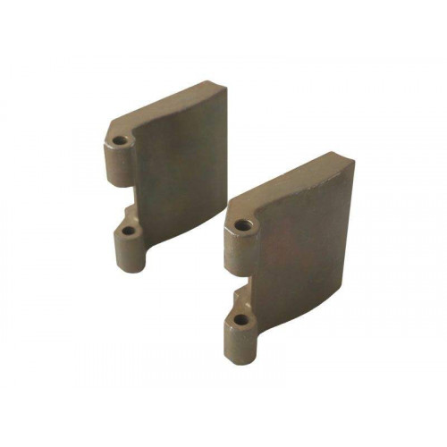 Петля на створке 50 мм Patio FOLD Alu /3 шт./ неокрашенный