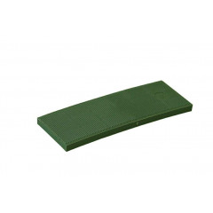 Пластина рихтовочная Bistrong 100x40x5 зеленая, 100  шт