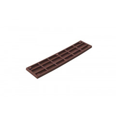 Пластина рихтовочная Bistrong 100x22x3 красная, 100  шт