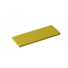 Пластина рихтовочная Bistrong 100x28x4 желтая, 100  шт