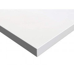 Плита МДФ ALVIC LUXE 1240*18*2750 мм, глянец белый полар (Blanco Polar)