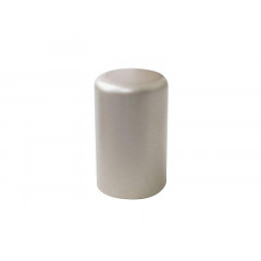 Накладка декоративная для врезных петель, пластик, цвет никель матовый