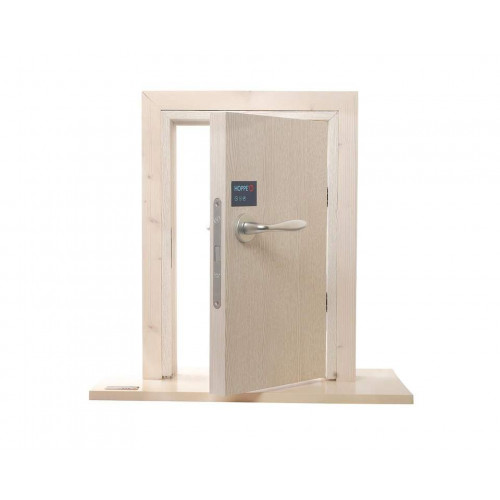 Замок магнитный WC 50x8x96x6 штульп овал 18 мм, хром матовый с ответной планкой W8 и винтами