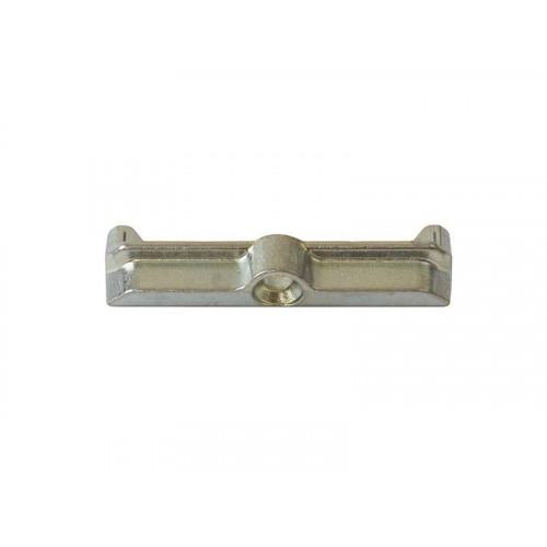 Планка ответная Maxbar под цапфы, серебристый, Rehau S730/Veka Topline (13 мм)