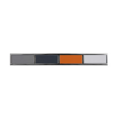 Мебельная ручка PALETTE, межосевое расстояние 96 мм, длина 96 мм, хром полированный