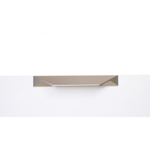 Мебельная ручка RICK, межосевое расстояние 96 мм, длина 96 мм, розовое шампанское
