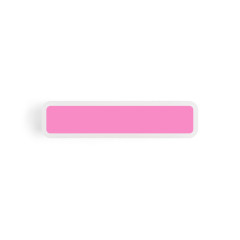 Мебельная ручка BUBBLEGUM, межосевое расстояние 96 мм, длина 96 мм, розовый