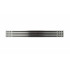 Мебельная ручка, межосевое расстояние 96 мм, длина 96 мм, сатиновый хром, чёрный матовый