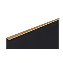 Мебельная ручка MONTE, межосевое расстояние 864 мм, длина 997 мм, сатиновое золото