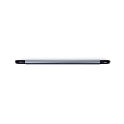 Мебельная ручка SLOT, межосевое расстояние 224 мм, длина 224 мм, чёрный, серый