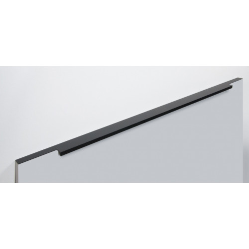 Мебельная ручка RAY, межосевое расстояние 640 мм, длина 697 мм, матовый чёрный