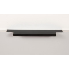 Мебельная ручка RAY, межосевое расстояние 160 мм, длина 197 мм, матовый чёрный
