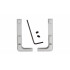 Заглушки GOLA BALANCE RZ051.01SC, сатиновый хром