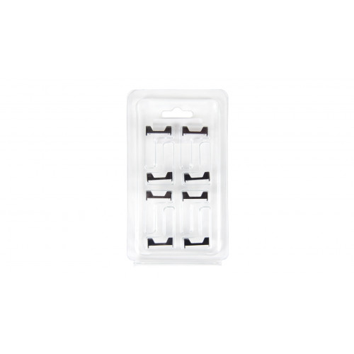 Заглушки RZ105.01BL, матовый чёрный
